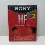Sony High Fidelity Normal Bias 2 Pack Blank Cassette Tape C-90HFL New Sealed. Fixed Price $7.95.