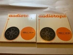 Vintage Audiotape Formula 15 Low Noise Mil Mylar Used Lot Of 2 Tapes. Fixed Price $20.00.