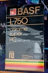 Basf 750 Chrome Super Hg Beta Video Cassette New Sealed. Fixed Price $17.99.