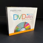 Memorex 10 Pack Dvd+rw 4X 4.7GB 120MIN Rewritable Blank Media - Sealed. Fixed Price $9.00.
