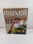 Maxell Xlii 90 High Bias Audio Cassette Tapes 8 Pack New Sealed. Fixed Price $74.99.
