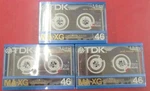 New Tdk Ma-xg 46 Type Iv Metal Position Cassette Tape Lot Of 3 260505. Fixed Price $307.80.