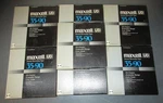 Lot Of 7 Maxell Ud Model No. 35-90 Sound Recording Tape Reels. Fixed Price $134.99.