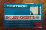 Certron Endless Cassette EC-30 Blank Tape Sealed New. Fixed Price $15.00.