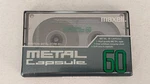 Maxell Metal Capsule 60 -1PSC New 1990. Fixed Price $49.99.