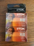 Tdk Premium HI8 Camcorder Video Blank Tapes Sealed 2-PACK. Fixed Price $10.00.