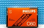 Philips Studio Quality C60 1978 Europe Type Blank Cassette Tape (1) (new). Fixed Price $19.79.