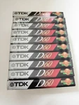 Tdk Normal Bias 10 Pack D60 - Brand New, Sealed. Fixed Price $31.99.