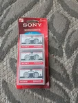 Sony MC-90 Microcassette Tapes Min Recordable 6-PACK Blister. Fixed Price $9.25.