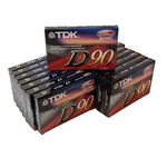 Tdk D90 1ECI Type High Output 60 Db Cassette Tape Lot Of 15 New Factory Sealed. Fixed Price $69.97.