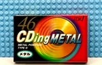 Tdk Cding Metal 46 1996 Japan Blank Cassette Tape (1) (sealed). Fixed Price $30.59.