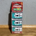Maxell MC-90UR Micro Cassette 3 2X45 Min. Recording Time Original Packaging. Fixed Price $12.99.