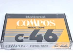 National Metal Compos C- 46 Blank Audio Cassette Tape (sealed) New!. Fixed Price $69.99.