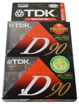 Rare Tdk D90 High Output Of 2 Factory Sealed Cassette Tapes New. Fixed Price $18.88.