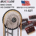 For Shimano Sram Kmc 8/9/10/11/12 Speed 11-52T Bike Cassette 116/126 Links Chain. Fixed Price $8.61.