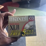 Maxell Xlii 90 High Bias Blank Audio Cassette Tapes - (5 Pack) Brand New Sealed. Fixed Price $35.00.
