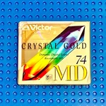 Md Victor/jvc Crystal Gold Jewel 74 Blank Mini Disc (1) (sealed). Fixed Price $14.39.