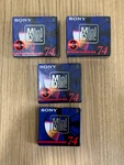 Sony MDW-74 74-MINUTE Minidisc 10-PACK New Sealed. Fixed Price $74.99.