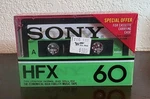 Sony Hfx 60 Cassette Double Pack + Carry Case Sealed Nos Ultra Rare Japan Made. Fixed Price $84.95.