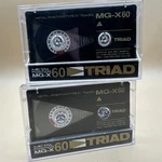 Lot Of 2 Triad Mg-x 60 Metal Position Type Iv Cassette Tapes Used Made In Japan. Fixed Price $29.99.