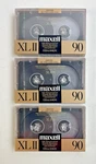 Lot Of 3 Maxell Xlii 90MIN Iec Type High Cassette Tapes Blank Audio Sealed. Fixed Price $19.99.