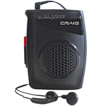 Craig Stereo Cassette Player/recorder With Earphones: Portable Am/fm Black. Fixed Price $33.64.