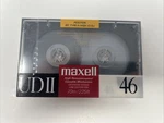 Maxell Ii 46 Audio Cassette Tape - New Sealed. Fixed Price $24.99.