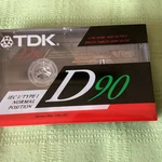 New Factory Sealed Tdk D90 High Output Iec I/type Cassette Tape Normal Bias. Fixed Price $6.49.