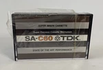 Tdk Sa C-60 Blank Audio Cassette Tape. Fixed Price $18.04.