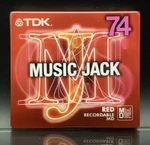 Tdk Md Mj 74 Red Blank Recordable Minidisc, Made Japan. Fixed Price $12.99.