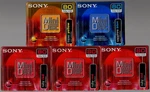 (5)SONY Md Minidiscs Color Collection Red Yellow Blue 80MINS Wshock Abs Mech New. Fixed Price $39.95.