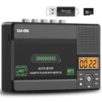 Semier Small Cassette Tape Player, Usb Or Sd Card Audio To Black. Fixed Price $52.88.