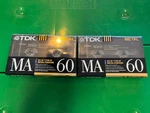 2 Tdk Metal Type Iv 60MIN. Audio Cassette Tapes MA60 Sealed. Fixed Price $49.99.