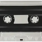 12 Pack 60 Minute Blank New Clear/black Liner Tab-out Cassette. Fixed Price $34.00.