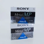 Sony Metal Mo Video 8 Cassette Tapes Nos Sealed P6-120MPF. Fixed Price $15.99.