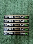 5 New Sealed Tdk SA-X90 High Bias Type Ii Blank Audio Cassette Tape 1982 Japan. Fixed Price $134.99.