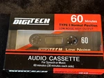 Digitech Blank Audio Cassette 60 Min New Normal Position Type Low Noise. Fixed Price $5.99.