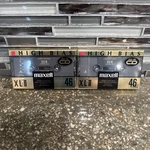 Lot/two Maxell Xlii 46 Cassettes High Bias Ideal For Cd Original Packaging. Fixed Price $15.00.