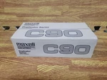 Maxell C90 Professional Industrial Duplicator Series Audio Cassette Tape 20 Pack. Fixed Price $28.74.