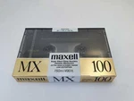 Cassette Tape Maxell MX100 Metal High Bias (brand New Factory Sealed). Fixed Price $39.99.