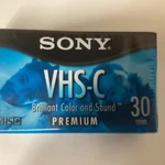 Sony Vhs-c Tape 30 Minute Brand New Sealed Premium. Fixed Price $6.48.