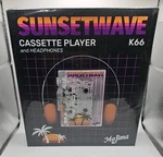 Majima Bluetooth Cassette Player Retro Walkman Transparent Design. Fixed Price $29.99.