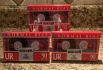 3 Pack Maxell UR-90 Minutes Normal-bias Cassette Tapes Great Everyday Recording. Fixed Price $10.14.