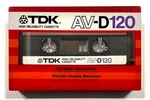 Tdk Av-d 120 Vintage Audio Cassette Blank Sealed Made Japan Type. Fixed Price $38.49.