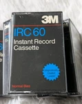 3M Irc 60 Cassette Tape Min Instant Record Normal Bias, Coated Leader. Fixed Price $9.00.
