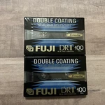 Fuji Dr-ii High Bias 100 Type 2 Blank Audio Cassette Tapes Sealed Lot Of. Fixed Price $24.99.