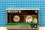 Sony Hf-s 90 1986 Usa Type I Blank Cassette Tape (1) (sealed). Fixed Price $26.09.