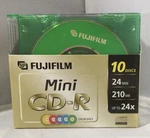 Pack Fujifilm Mini Color Discs Cd-r 210MB 24X Write Speed & Jewel Cases. Fixed Price $19.95.