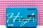 Denon K-rii 54 Blue Type 1993 Japan Blank Cassette Tape (1) (sealed). Fixed Price $31.49.