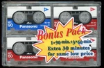Panasonic (3) MC-60 & (1) MC-90 Micro Cassettes Pack New Sealed RT-604VP. Fixed Price $11.95.